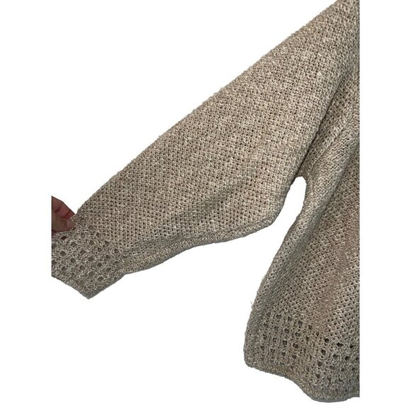Carraig Donn Vintage Womens Sweater Size Small Tan Knit Cardigan Button Down - Picture 6 of 8
